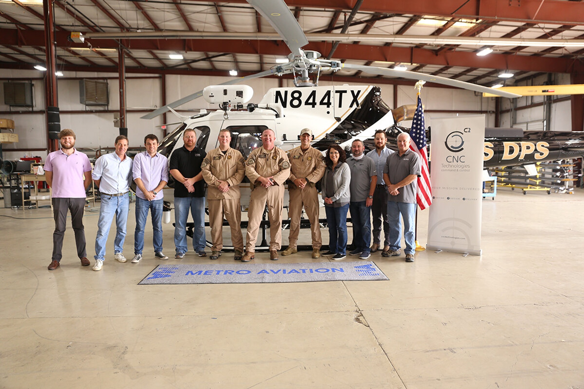  CNC Technologies Deploys Next Generation Airborne Law Enforcement Solution for Texas Department of Public Safety’s New Airbus H125 