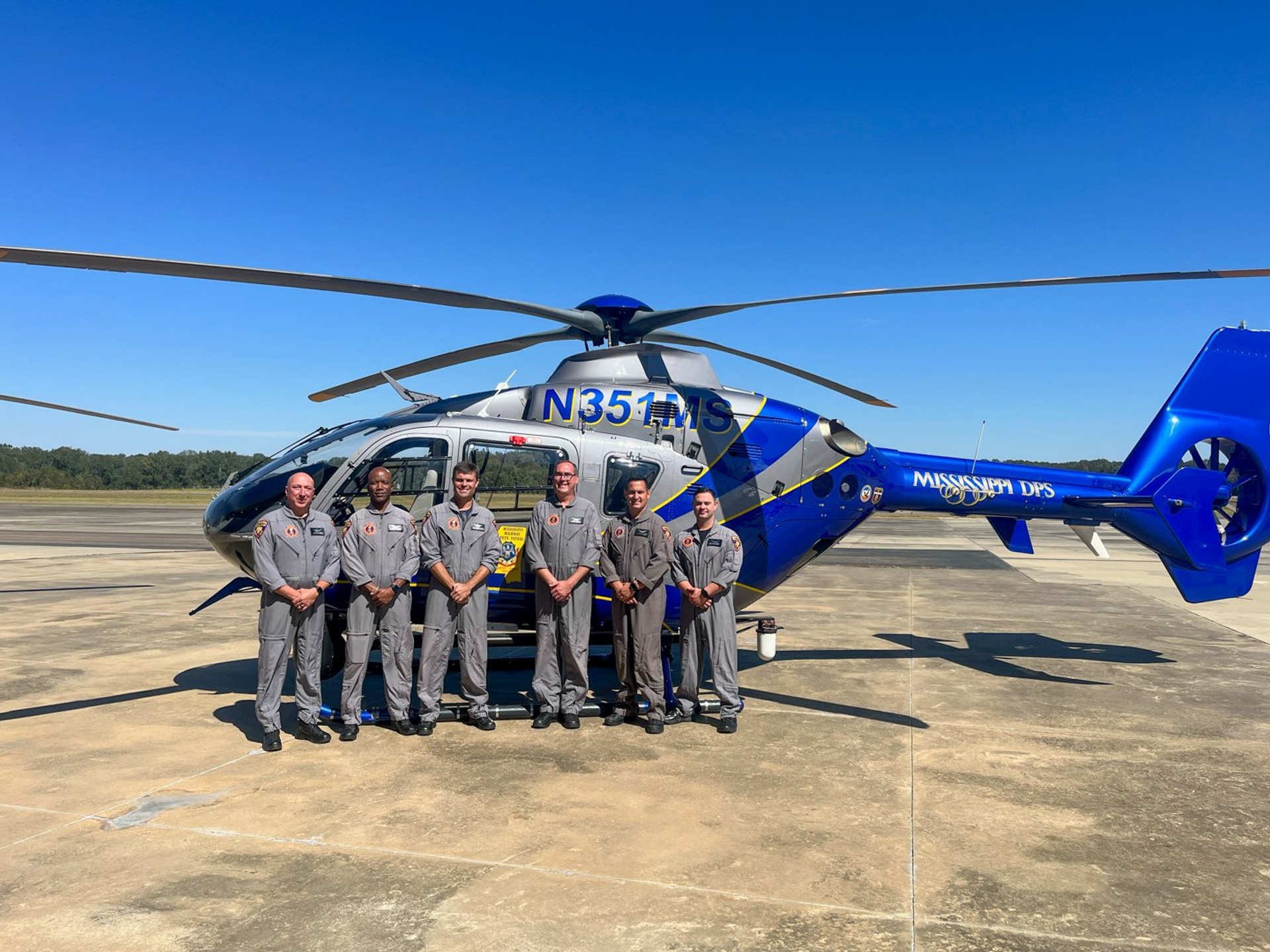 CNC Delivers Eurocopter EC135T2+ to the Mississippi Department of Public Safety