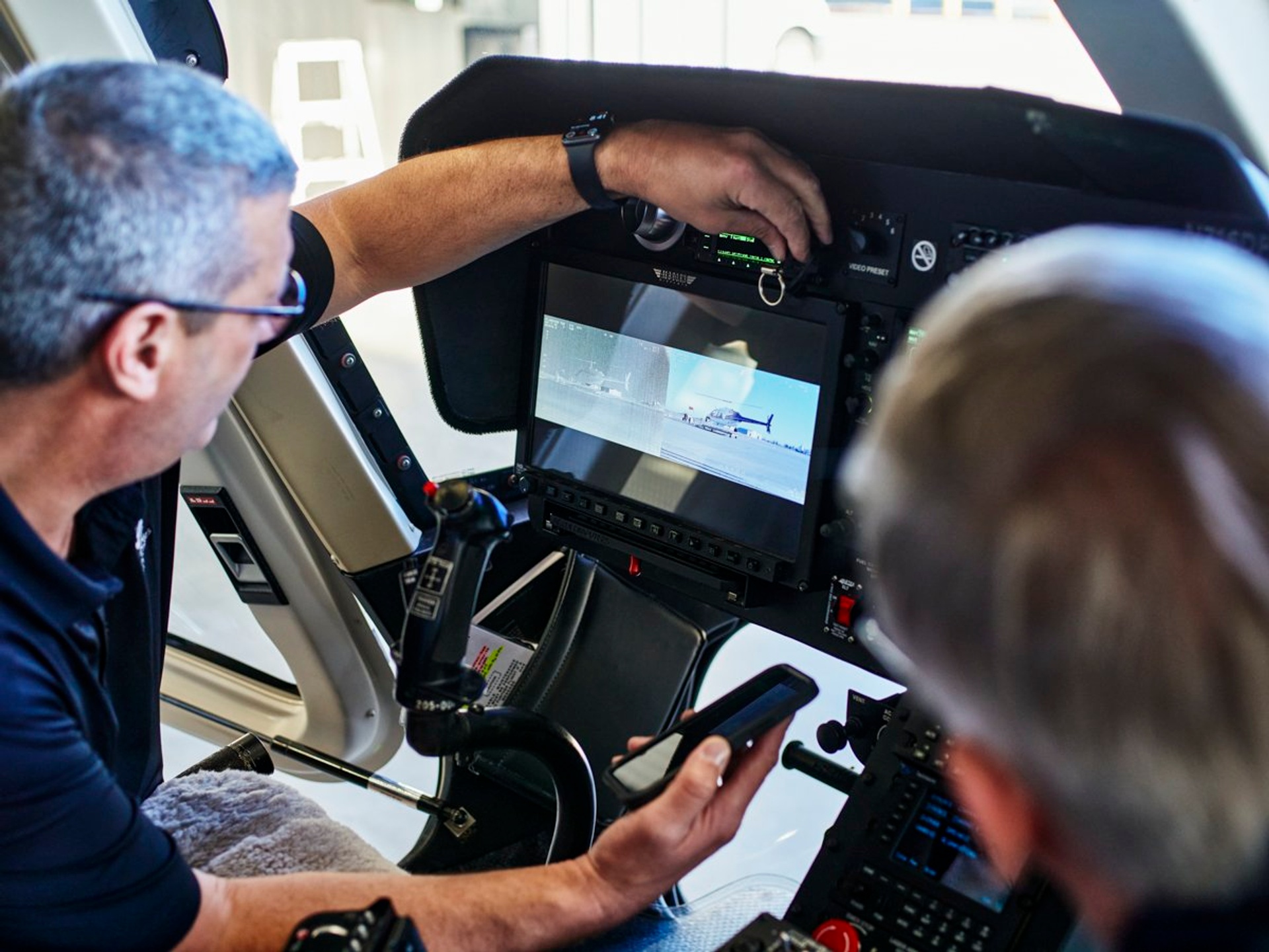 CNC Technologies Provides Completion Services for the  Dallas Police Department Bell 407GX