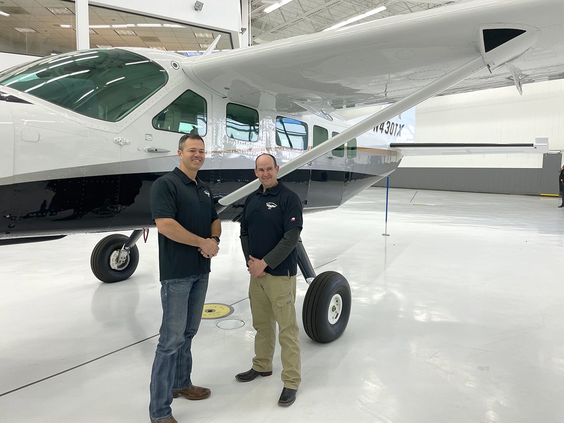 CNC Technologies Delivers New Cessna 208 Caravan to the Texas Department of Public Safety